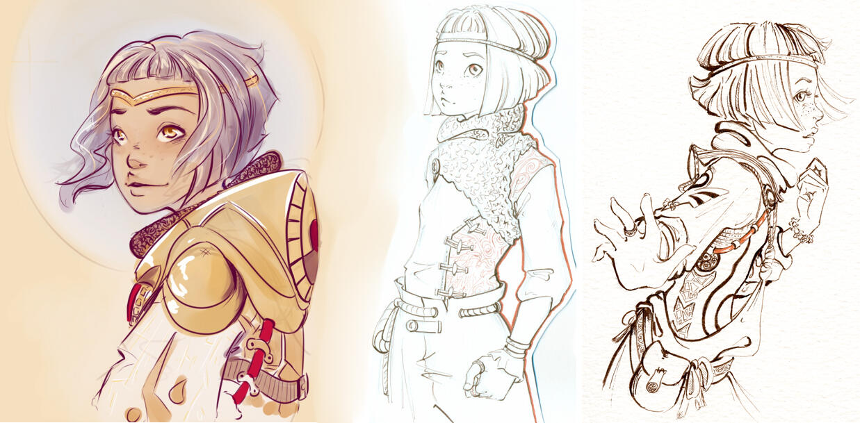 Concepts - Sci-fi Space Nomad