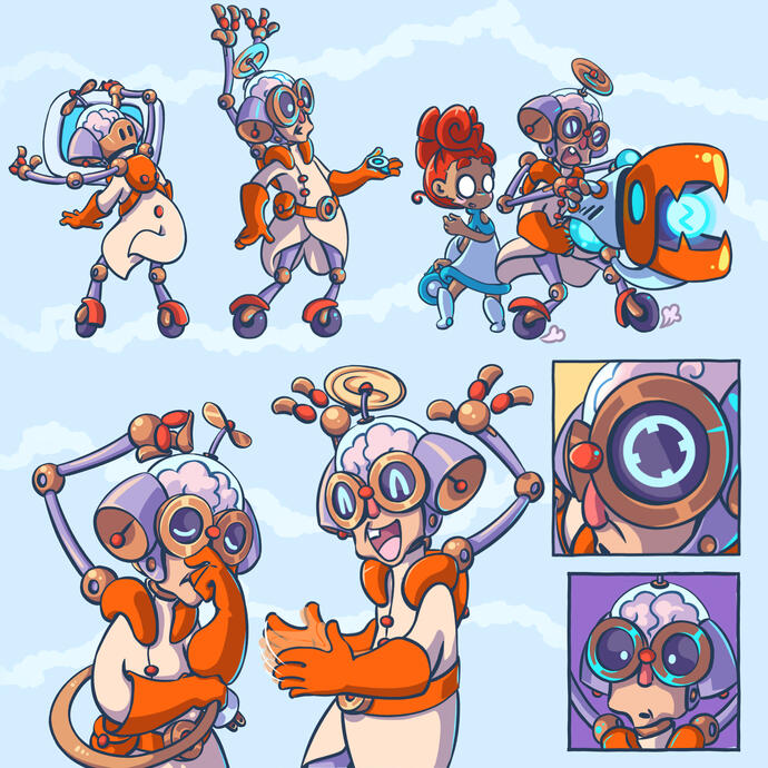 Character Design - Mad Scientist